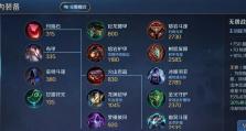 庄周辅助最强出装详细攻略（打造无敌庄周，攻守兼备的王者之师）