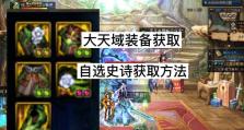 《大天域套装技能选择攻略》（如何选择最适合的技能搭配？（）