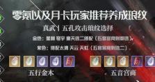 天刀真武攻略（探索最强帮派技能搭配，助你成为天刀真武巅峰大师）
